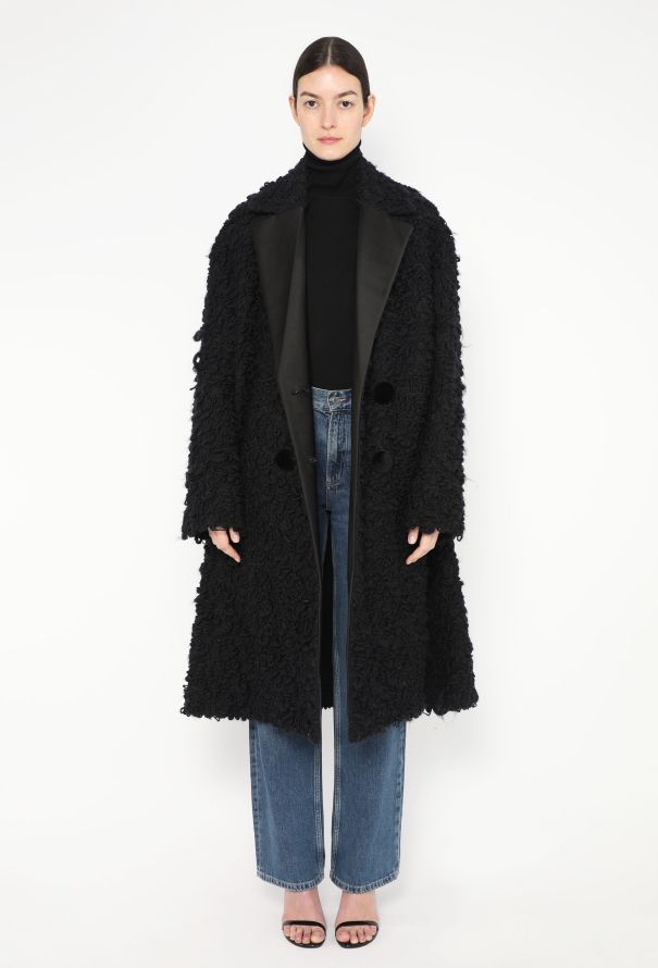 Céline Rare 2014 Bouclé Smoking Coat - 3