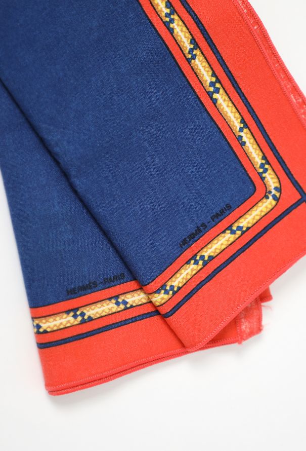 Hermès Vintage Printed Placemat Set - 4