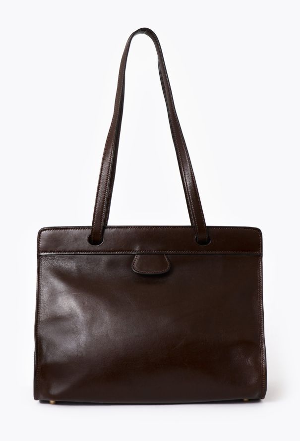 Hermès Brown Swift Muso Tote Bag - 1