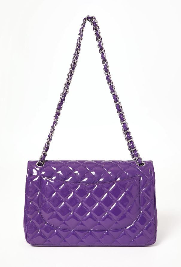 Chanel Patent Timeless Jumbo Flap Bag - 4 Chanel Patent Timeless Jumbo Flap Bag - 4