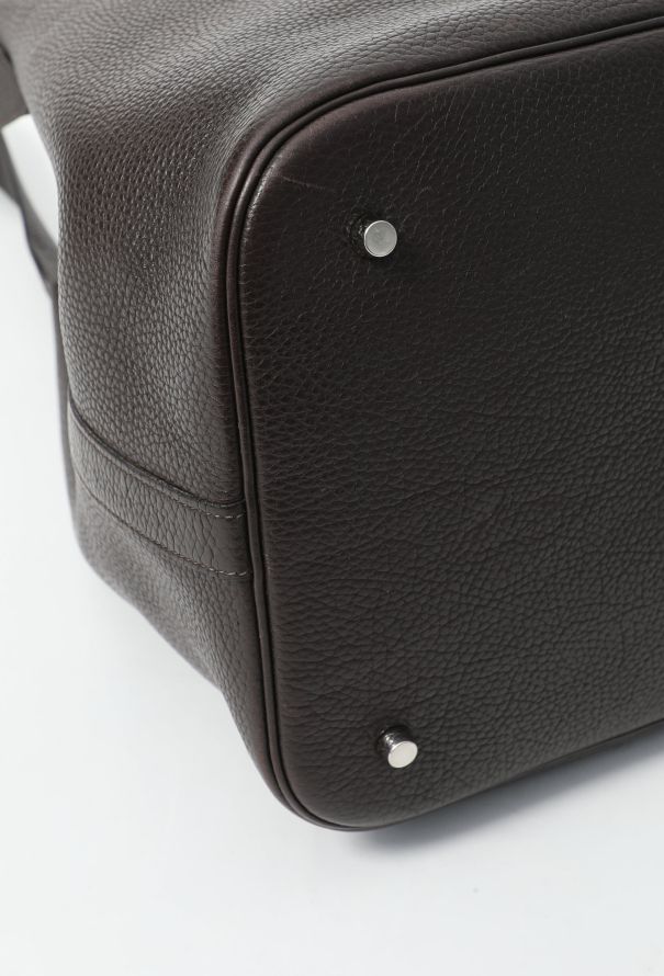 Hermès Brown Clemence Picotin 33 - 8