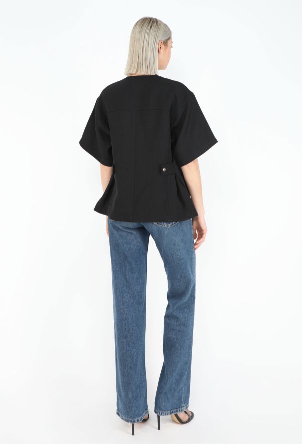 Jil Sander 2025 Sculpted Button Jacket - 4