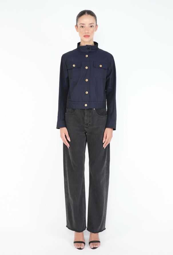 Saint Laurent '70s Flannel-lined Harrington Jacket - 1