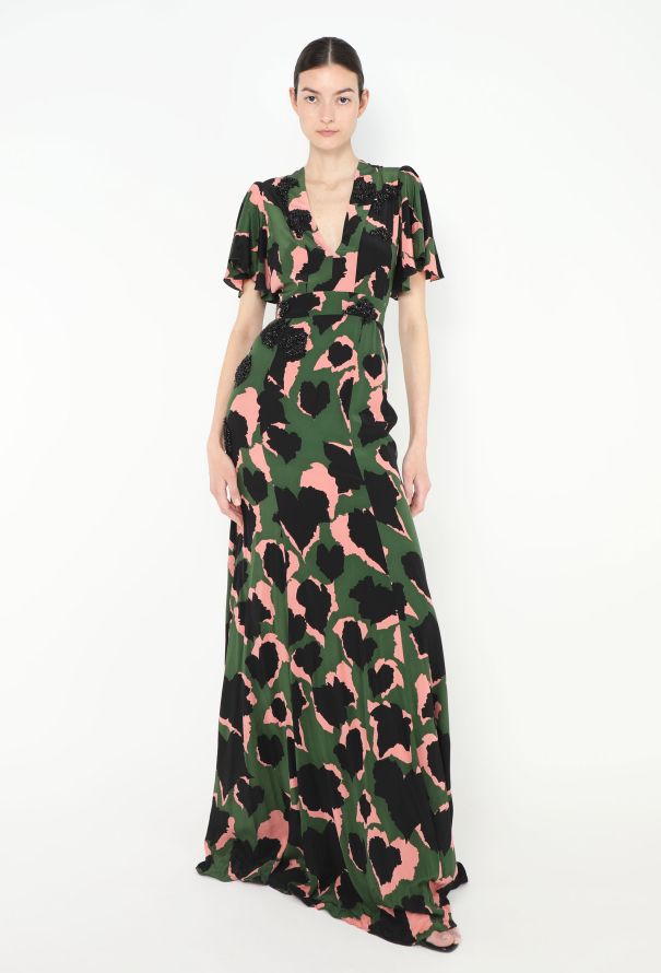 Gucci Pre-Fall 2015 Embroidered Silk Gown - 1