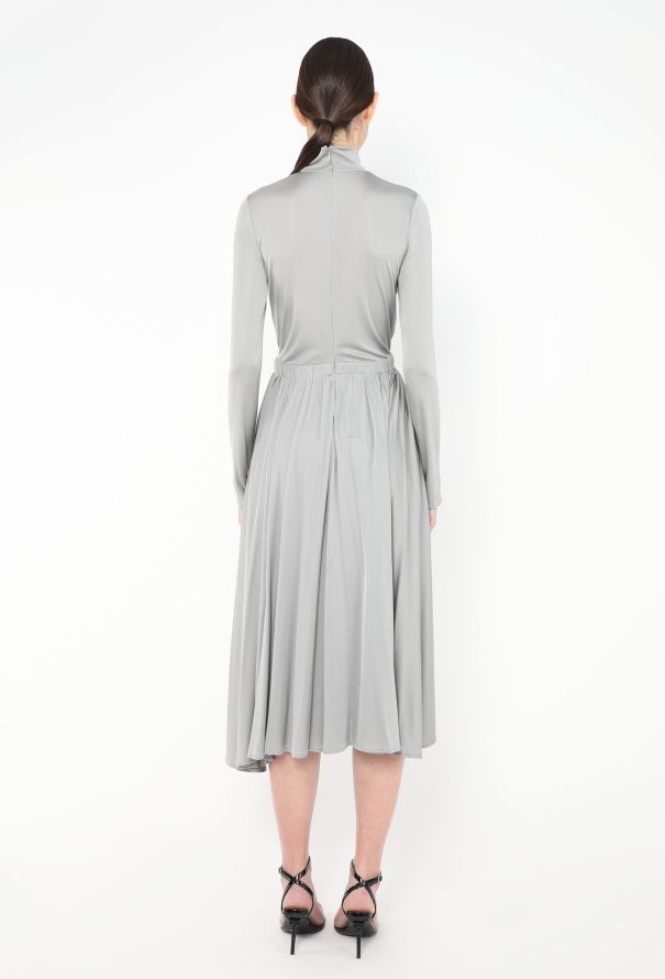 Valentino 2022 Silk Pleated Midi Dress - 4 Valentino 2022 Silk Pleated Midi Dress - 4