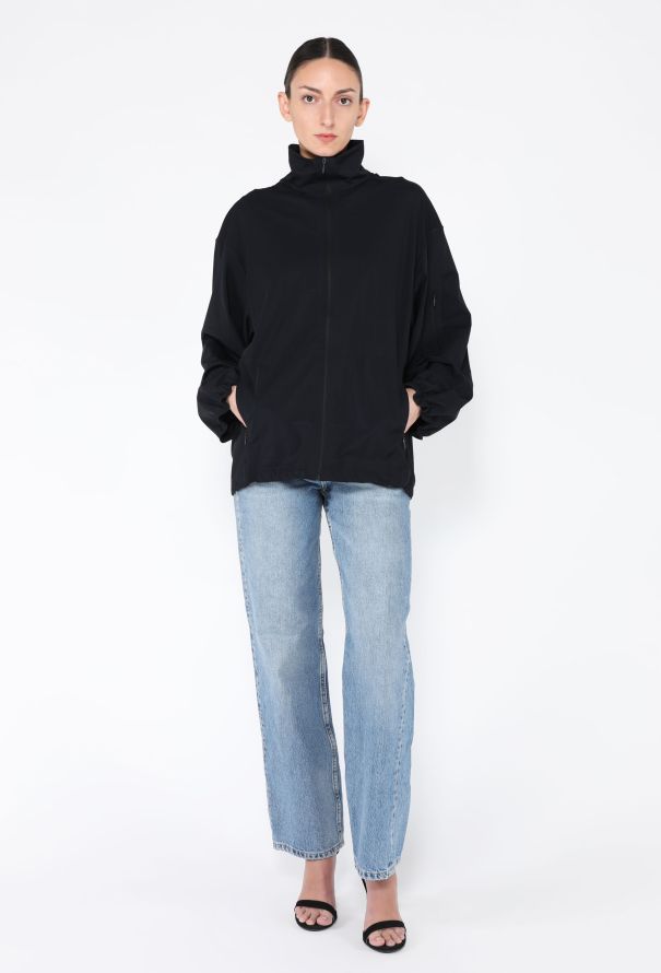 The Row 2023 Tamari Hooded Zip-Front Jacket - 2