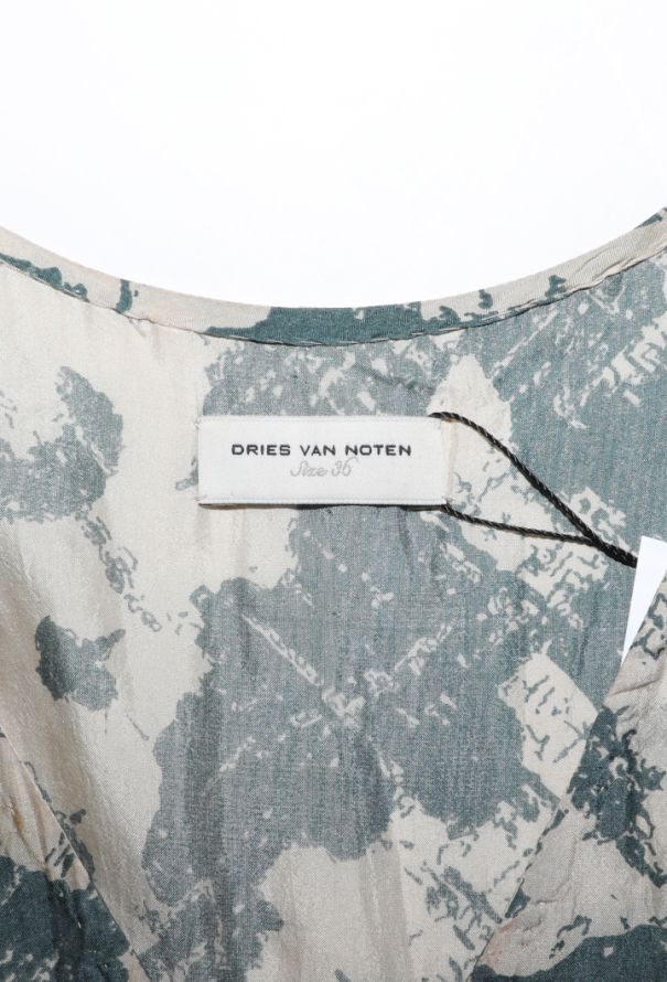 Dries Van Noten Embellished Graphic Dress, 2005 - 7