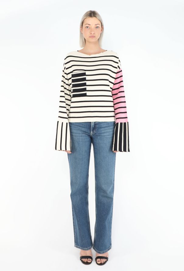 Céline 2015 Patchwork Marinière Top - 2
