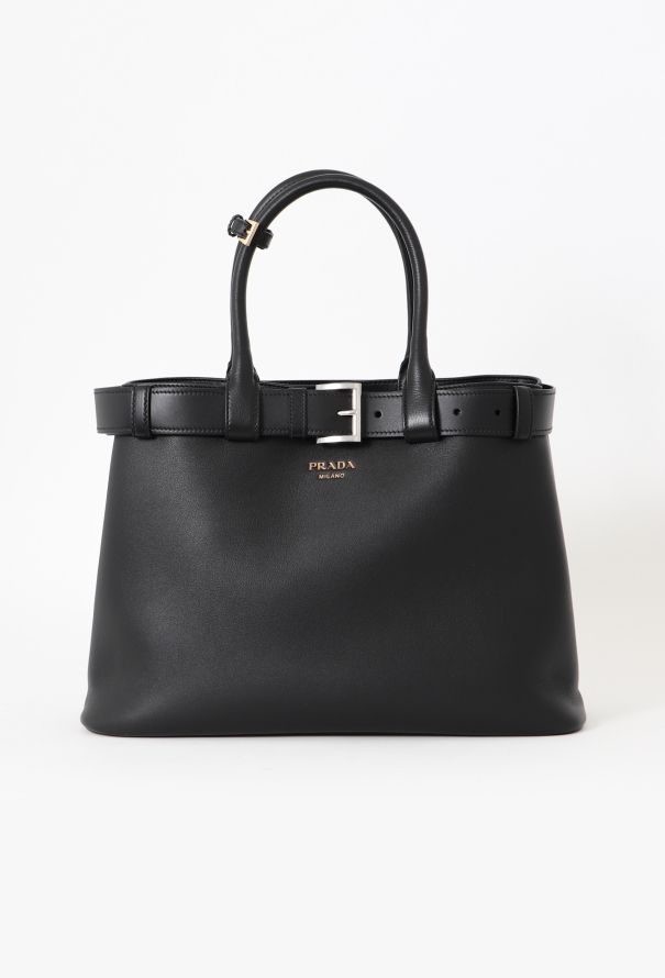 Prada 2024 Buckle Tote Bag - 1
