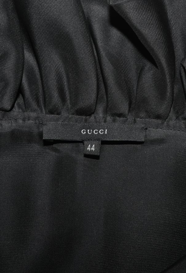 Gucci F/W 2000 Ruffled Organza Dress - 6