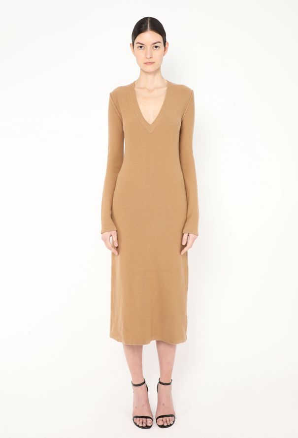 Chloé F/W 2015 Belted Cashmere Dress - 3 Chloé F/W 2015 Belted Cashmere Dress - 3