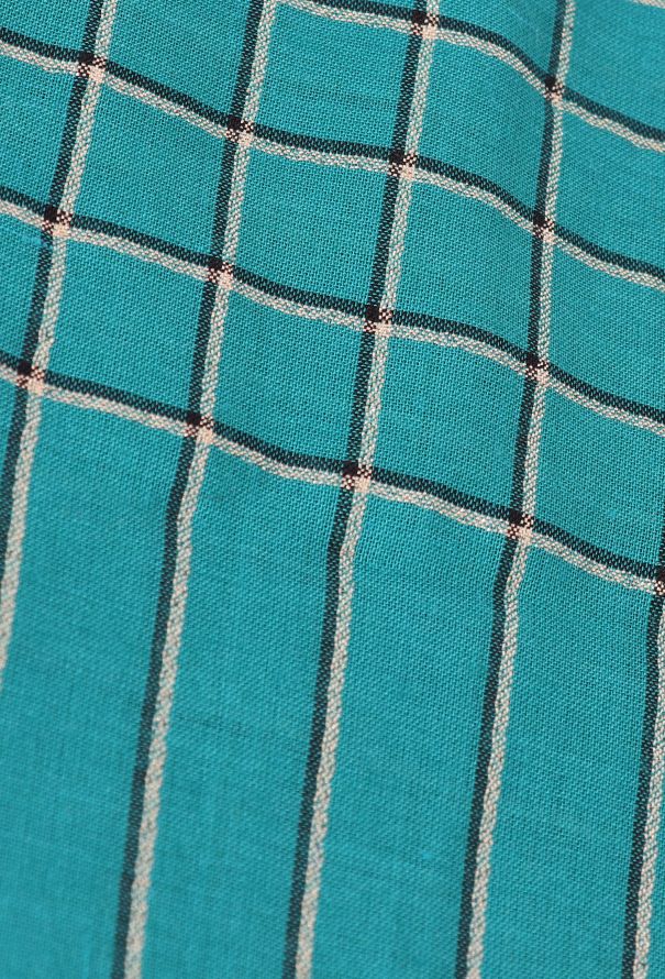 Saint Laurent Vintage Checkered Lamé Scarf - 5 Saint Laurent Vintage Checkered Lamé Scarf - 5