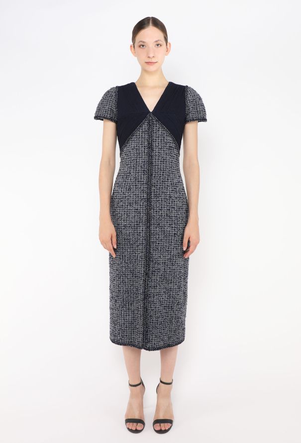 Chanel Iridescent Tonal Tweed Dress - 1