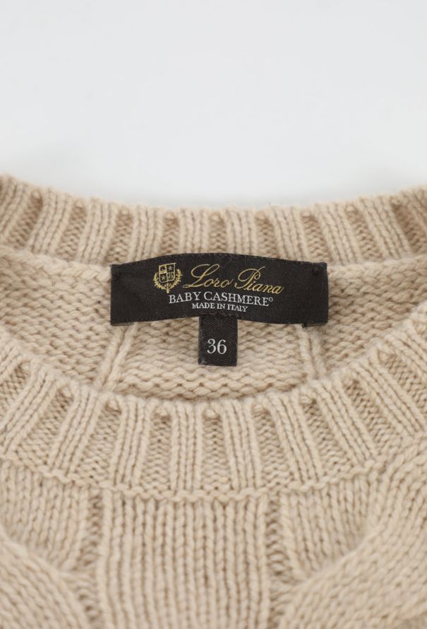 Loro Piana 2025 Napier Baby Cashmere Sweater - 5