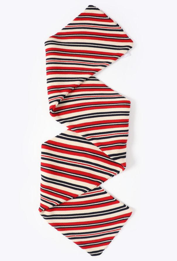 Balenciaga 2007 Tricolor Knit Scarf - 2