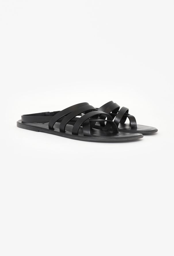The Row 2023 Calfskin Slingback Sandals - 3 The Row 2023 Calfskin Slingback Sandals - 3