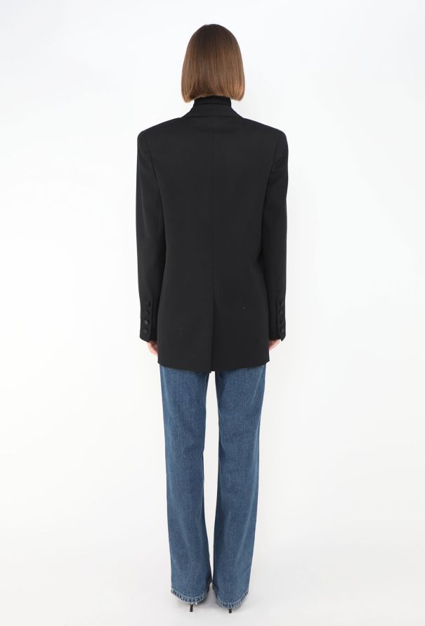 Saint Laurent Pre-Fall 2022 Smoking Tuxedo Blazer - 6