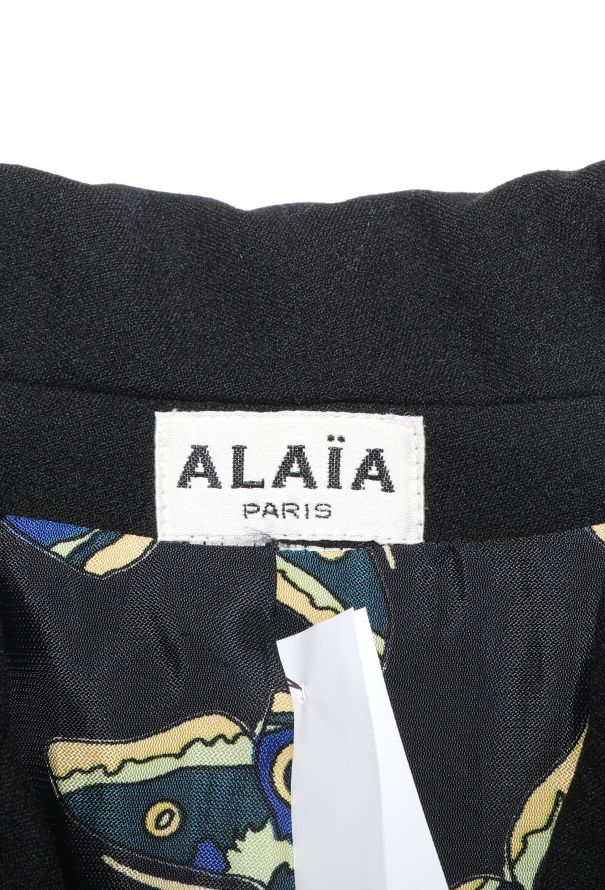 Alaïa RARE F/W 1991 Hourglass Crêpe Blazer - 7