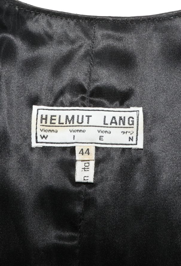 Helmut Lang ULTRA RARE F/W 1992 Leather Cord Vest - 7