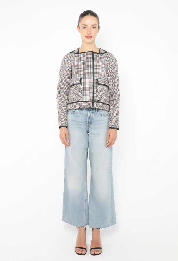 Balenciaga Pre-Fall 2008 Houndstooth Jacket - 3 Balenciaga Pre-Fall 2008 Houndstooth Jacket - 3