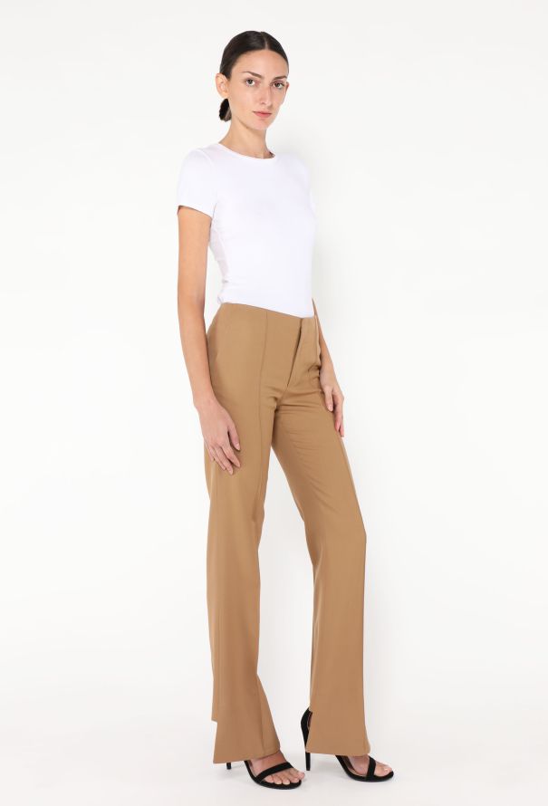 Chloé Pre-Fall 2024 Pintuck Bootcut Trousers - 3