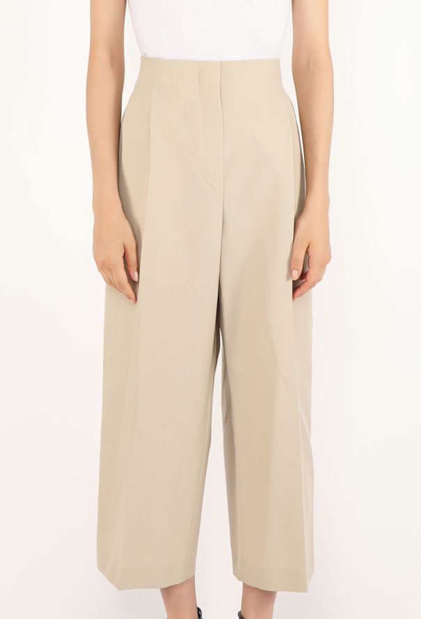 Céline Pleated Culotte Trousers - 3