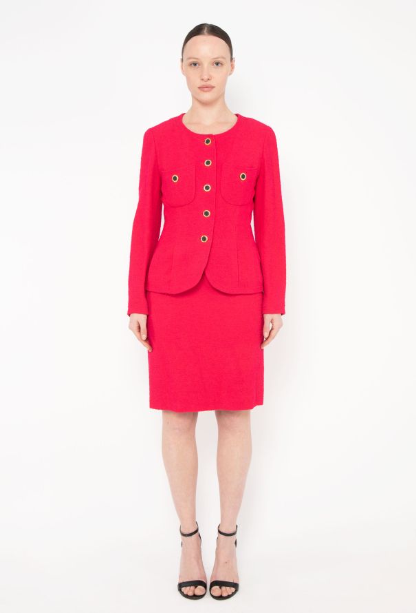 Chanel Collector 1990 Bouclé Tweed Ensemble - 4 Chanel Collector 1990 Bouclé Tweed Ensemble - 4