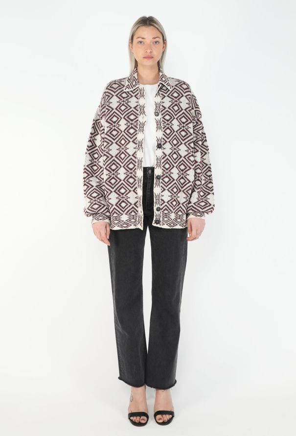 Prada Fall 2021 Jacquard Cardigan - 3