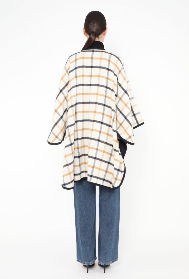Hermès 2025 Reversible Cashmere Camail Poncho - 5