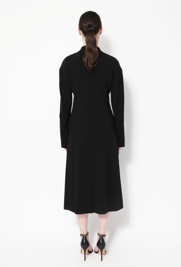 Céline F/W 2017 Flared Crepe Dress - 4