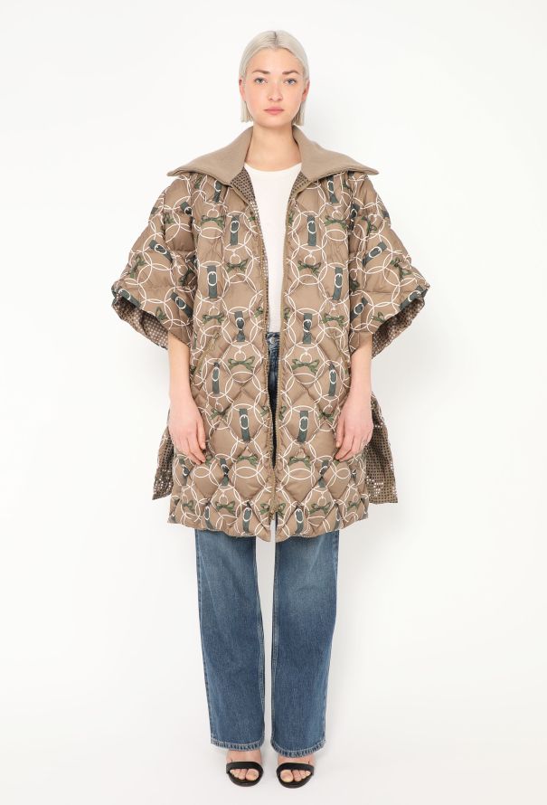 Hermès Reversible Printed Puffer Coat - 5 Hermès Reversible Printed Puffer Coat - 5