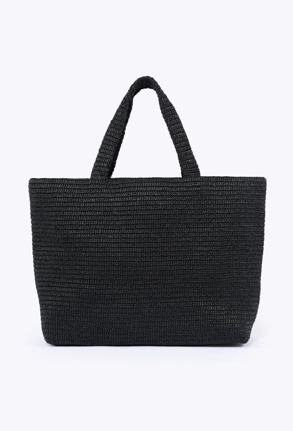 Saint Laurent Raffia Crochet Tote Bag, 2024 - 4