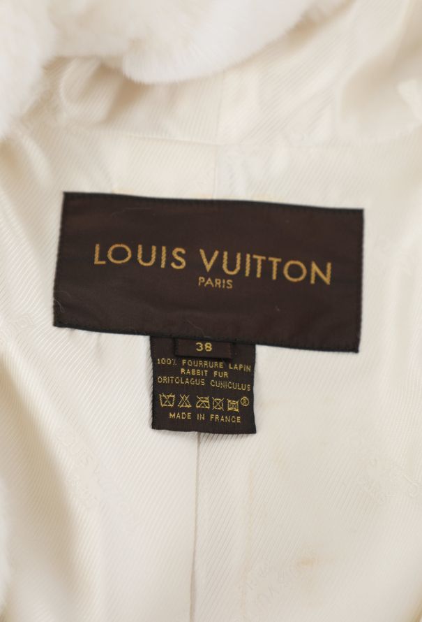 Louis Vuitton Rare F/W 2002 Rabbit Fur BomberJacket - 8