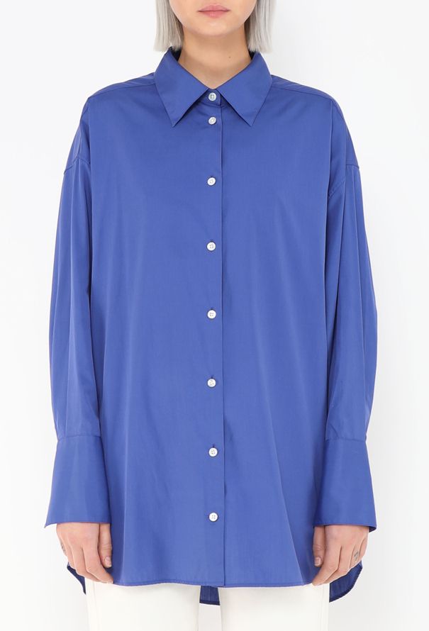 The Row S/S 2022 Lulu Poplin Shirt - 4 The Row S/S 2022 Lulu Poplin Shirt - 4