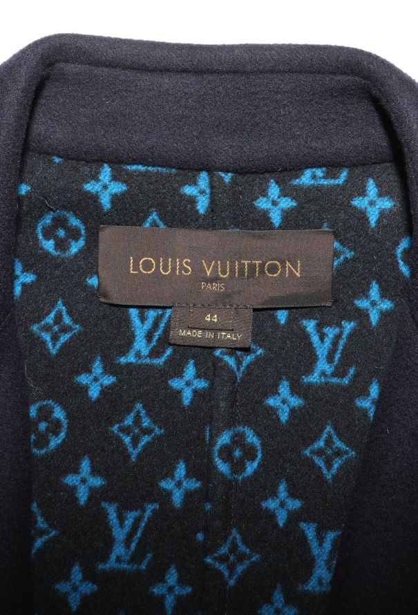 Louis Vuitton 2017 Felted Wool Peacoat - 8