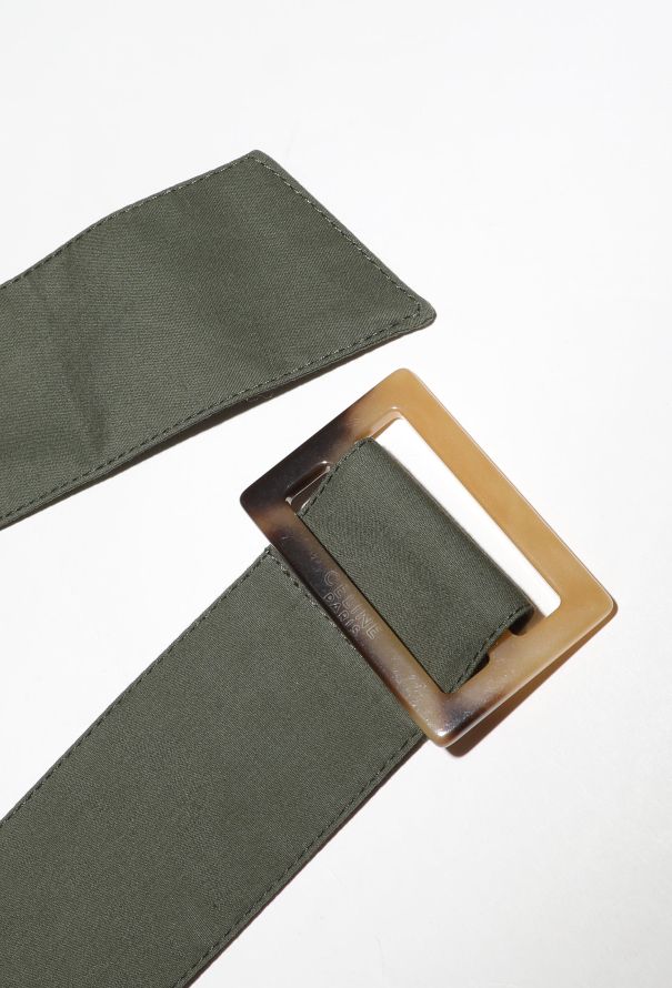 Céline S/S 2019 Gabardine Belted Trench - 9