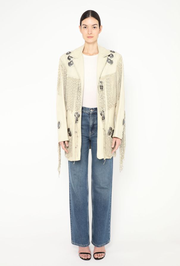 World Treasures Vintage Western Fringe Leather Jacket - 3 World Treasures Vintage Western Fringe Leather Jacket - 3