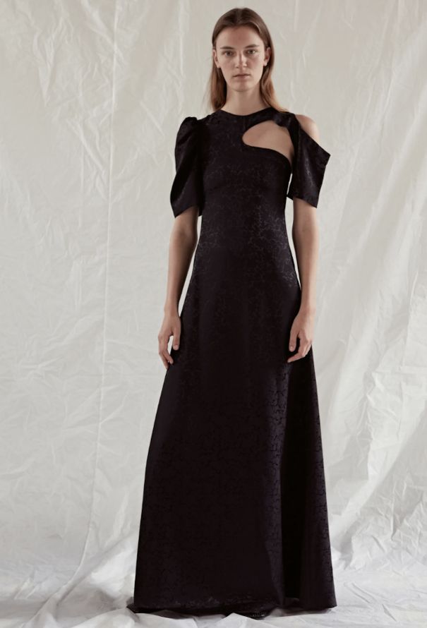 Céline Resort 2017 Jacquard Cut-out Gown - 2