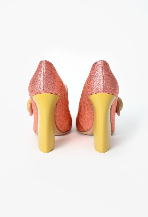 Prada F/W 2011 Iridescent Mary Jane Pumps - 5