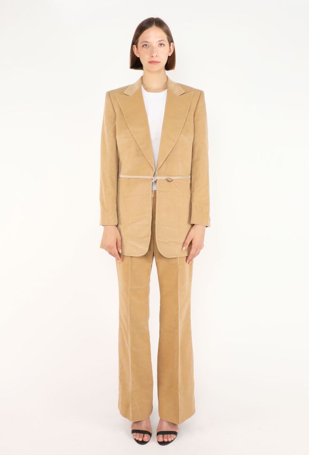 Chloé Flared Corduroy Suit, Early 2000s - 5