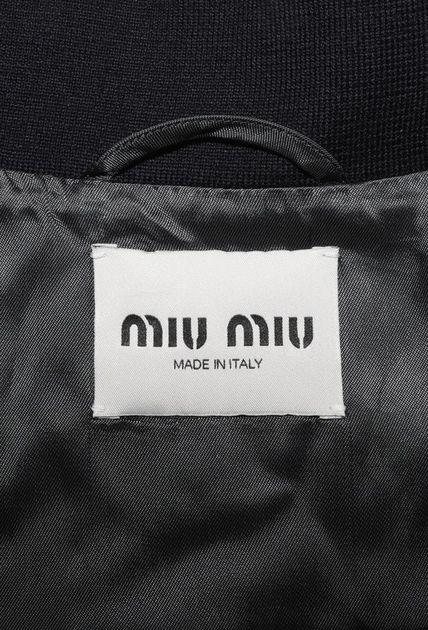 Miu Miu S/S 2025 Cropped Track Jacket - 6 Miu Miu S/S 2025 Cropped Track Jacket - 6