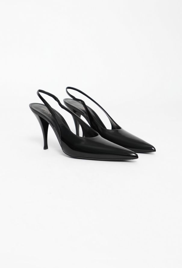 Saint Laurent Pre-Fall 2021 Patent Slingbacks - 3