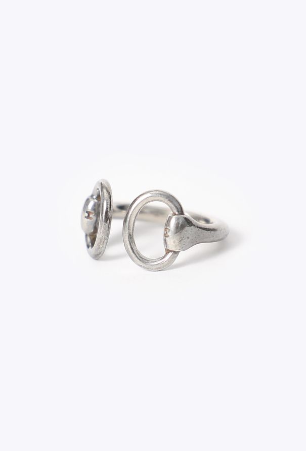 Hermès '70s Nausicaa Sterling Silver Ring - 3