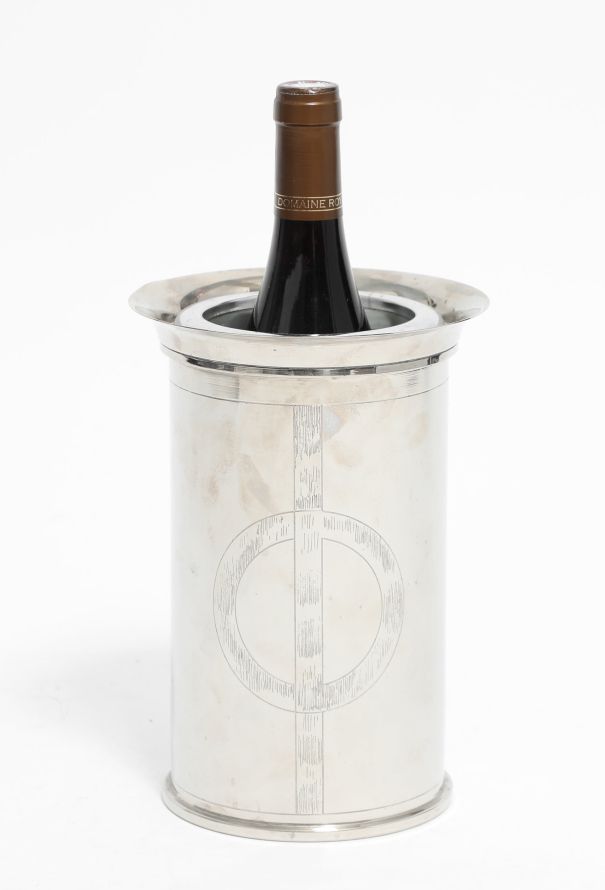 Christian Dior Art Déco 'CD' Bottle Cooler - 1