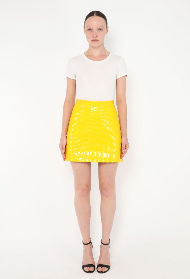 Miu Miu F/W 2015 Embossed Skirt - 1