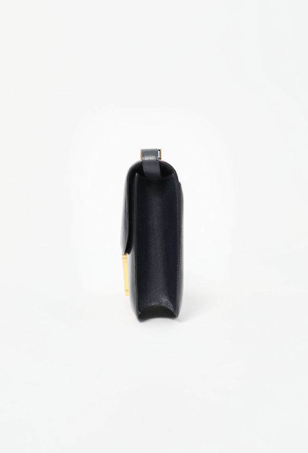 Hermès '70s Navy Box & Enamel Constance 24 - 6