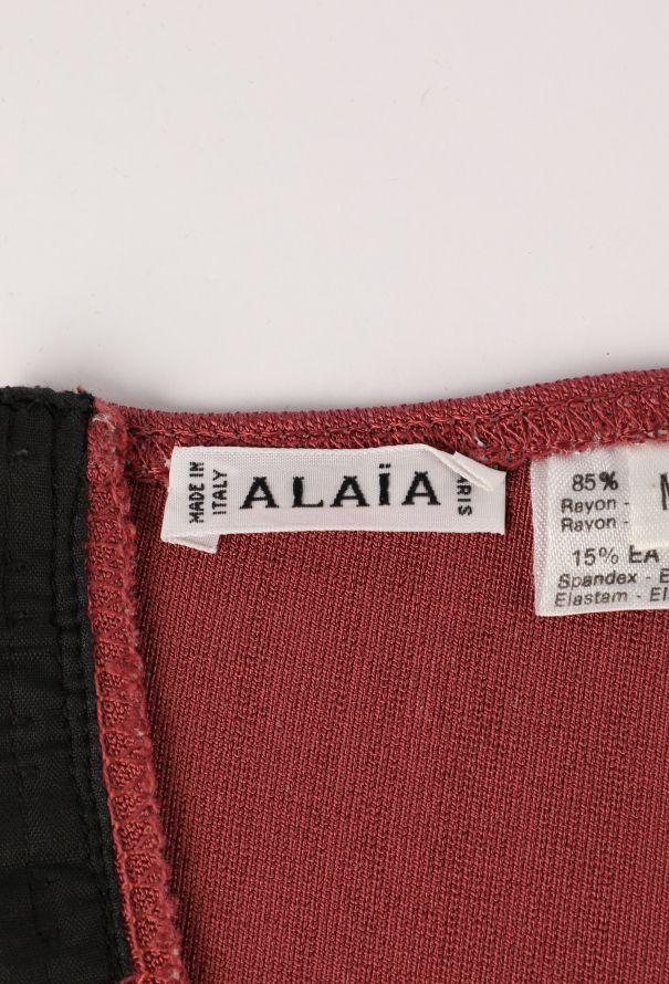 Alaïa Jersey Corset Ensemble, 1985 - 5