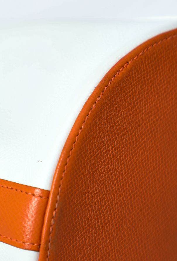 Hermès Rare Vintage Bicolor Epsom Farming Bag - 8