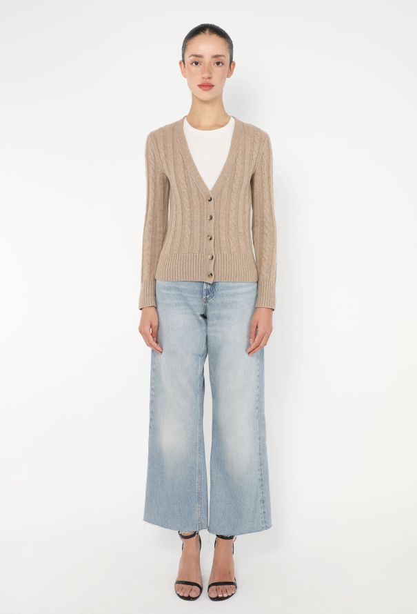 Céline Cable-Knit Cashmere Cardigan – 2011 Collection - 2