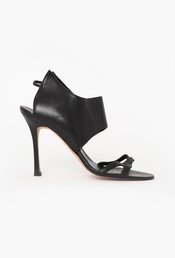Manolo Blahnik 2010 Cut-Out Leather Heels - 1